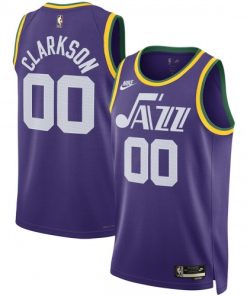 Jordan Clarkson Utah Jazz Nike Unisex Swingman Replica Jersey - Classic Edition - Purple