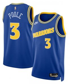 Jordan Poole Golden State Warriors Nike Swingman Jersey Royal - Classic Edition