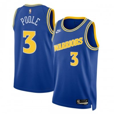 Jordan Poole Golden State Warriors Nike Swingman Jersey Royal - Classic Edition