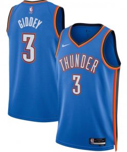 Josh Giddey Oklahoma City Thunder Nike Unisex Swingman Jersey  - Blue