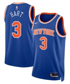 Josh Hart New York Knicks Nike Unisex Swingman Jersey  - Blue