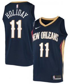 Jrue Holiday New Orleans Pelicans Nike Swingman Jersey - Navy