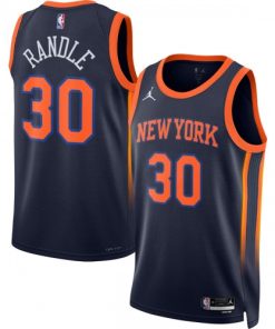 Julius Randle New York Knicks Jordan Brand Statement Edition Swingman Jersey - Navy