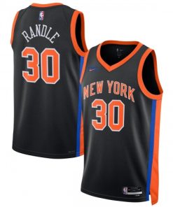 Julius Randle New York Knicks Nike Unisex Swingman Jersey - Hardwood Classics - Black