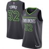 Karl-Anthony Towns Minnesota Timberwolves Jordan Brand Statement Edition Swingman Black Jersey