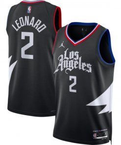 Kawhi Leonard LA Clippers Jordan Brand Statement Edition Swingman Jersey - Black