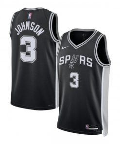 Keldon Johnson San Antonio Spurs Nike Unisex Swingman Jersey  - Black