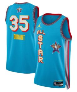 Kevin Durant Jordan Brand Unisex Light Blue 2025 NBA All-Star Game Swingman Player Jersey