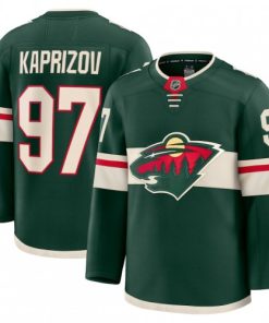 Kirill Kaprizov Men's Minnesota Wild Green Home Premium Jersey