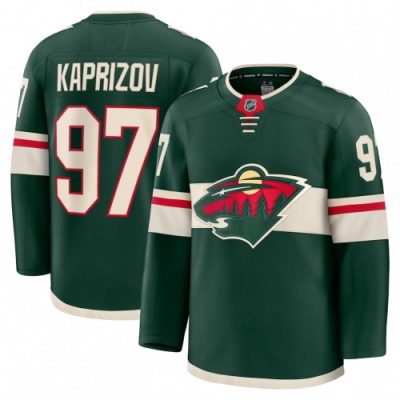 Kirill Kaprizov Men's Minnesota Wild Green Home Premium Jersey
