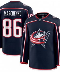 Kirill Marchenko Columbus Blue Jackets Fanatics Home Premium Jersey - Navy