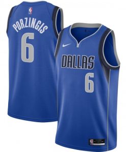 Kristaps Porzingis Dallas Mavericks Nike Swingman Jersey - Blue