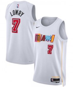 Kyle Lowry Miami Heat Nike Unisex Swingman Jersey - Hardwood Classics - White