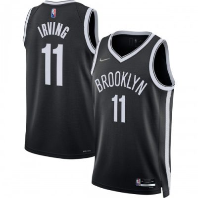Kyrie Irving Brooklyn Nets Nike Diamond Swingman Jersey - Black