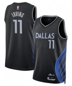 Kyrie Irving Dallas Mavericks Nike Unisex 2025/26 Black Swingman Jersey - Hardwood Classics