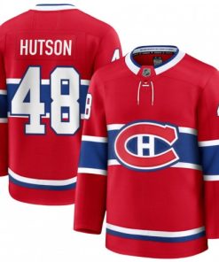 Lane Hutson Montreal Canadiens Home Premium Jersey - Red