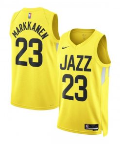 Lauri Markkanen Utah Jazz Nike Unisex Swingman Jersey  - Gold