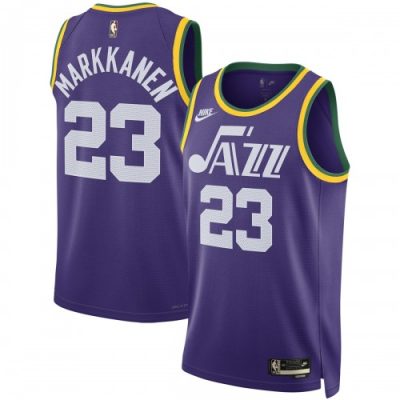 Lauri Markkanen Utah Jazz Nike Unisex Swingman Replica Jersey - Classic Edition - Purple