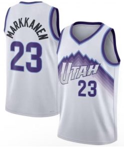 Lauri Markkanen Utah Jazz Nike Unisex White Swingman Jersey - Association Edition