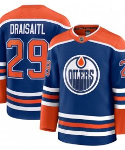 Leon Draisaitl Edmonton Oilers Home Premium Player Jersey