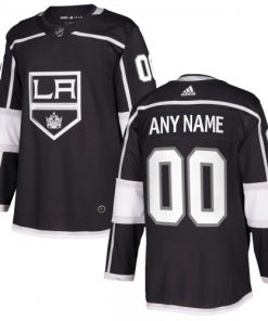 Los Angeles Kings adidas Authentic Custom Jersey - Black