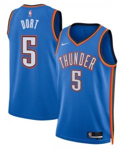 Luguentz Dort Oklahoma City Thunder Nike Unisex Swingman Jersey  - Blue