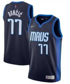 Luka Doncic Dallas Mavericks Nike Swingman Player Jersey Navy - Earned Edition