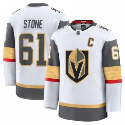 Mark Stone Men's Vegas Golden Knights White Away Premium Jersey