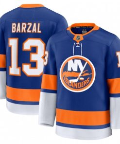 Mathew Barzal New York Islanders Royal Home Premium Jersey