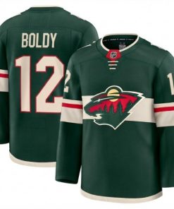 Matt Boldy Men's Minnesota Wild Green Home Premium Jersey