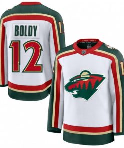 Matt Boldy Minnesota Wild White 25th Anniversary Premium Jersey