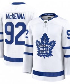 McKenna Men's Toronto Maple Leafs White Away Premium Jersey