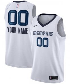 Memphis Grizzlies Nike Swingman Custom Jersey - Association Edition - White