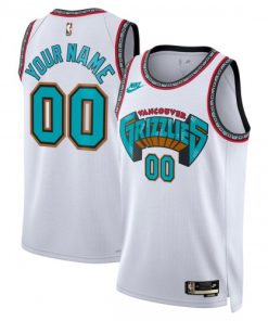 Memphis Grizzlies Nike Unisex Adult Swingman Custom Jersey - Classic Edition - White
