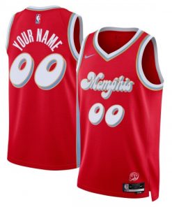 Memphis Grizzlies Nike Unisex Custom Swingman Jersey - Hardwood Classics - Red
