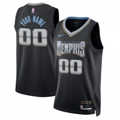 Memphis Grizzlies Nike Unisex Swingman Custom Jersey - Hardwood Classics - Black