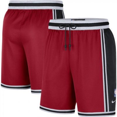 Men Miami Heat Nike Pre-Game Performance Shorts - Red/Black