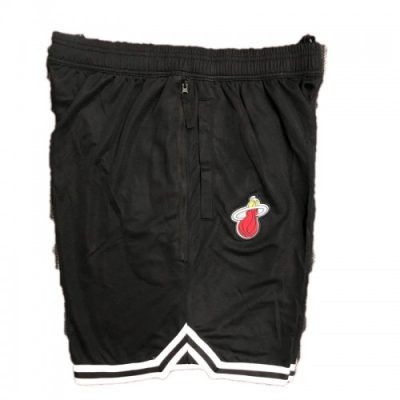 Men Miami Heat Training Shorts - Black