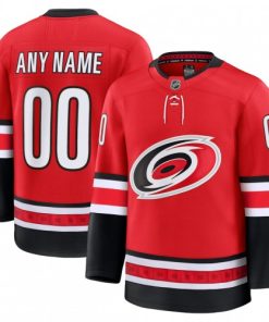Men's Carolina Hurricanes Alternate Premium Custom Jersey - Red