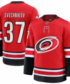 Men's Carolina Hurricanes Andrei Svechnikov Red Alternate Premium Jersey