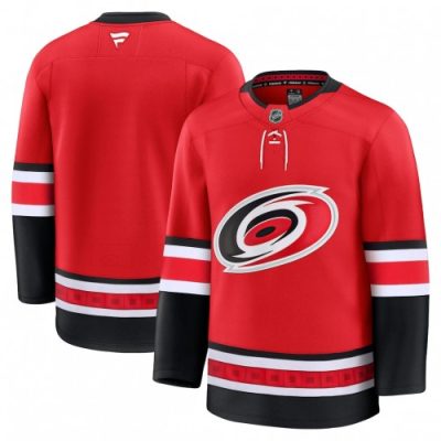 Men's Carolina Hurricanes Red Alternate Premium Blank Jersey