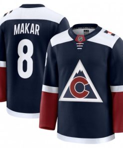 Men's Colorado Avalanche Cale Makar Navy Alternate Premium Jersey