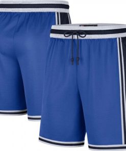Men's Dallas Mavericks Nike Pre-Game Performance Shorts - Royal/White