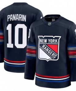 Men's New York Rangers Artemi Panarin Navy Alternate Premium Jersey
