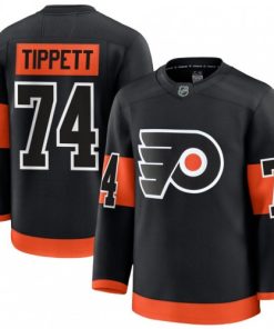 Men's Philadelphia Flyers Owen Tippett Black Alternate Premium Jersey