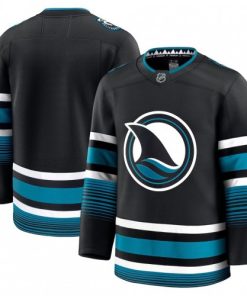 Men's San Jose Sharks Black Alternate Premium Jersey