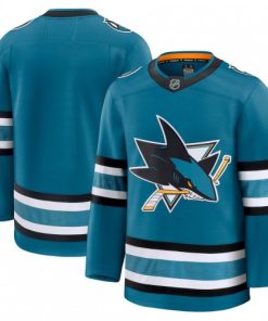 Men's San Jose Sharks Teal Home Premium Jersey