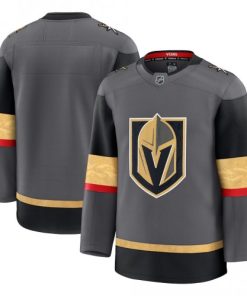 Men's Vegas Golden Knights Gray Alternate Premium Blank Jersey