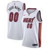 Miami Heat Nike Swingman Custom Jersey - Association Edition - White