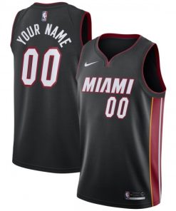 Miami Heat Nike Swingman Custom Jersey Black